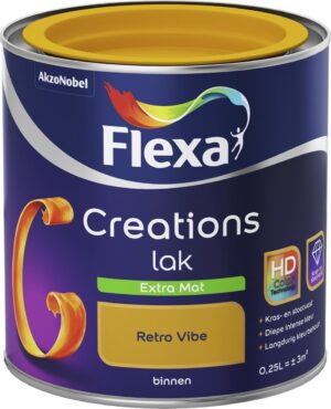 Flexa Creations - Lak Extra Mat - Retro Vibe - 250 ml