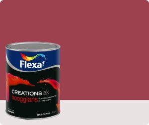 Flexa Creations - Lak Hoogglans - 3028 - Raspberry Swirl - 750 ml