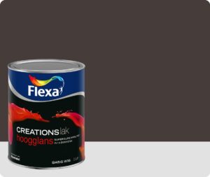 Flexa Creations - Lak Hoogglans - 3038 - Pure Cocao - 750 ml