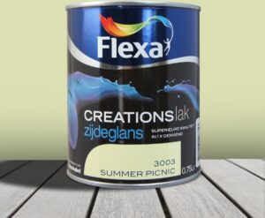 Flexa Creations - Lak Zijdeglans - 3003 - Summer Picnic - 750 ml