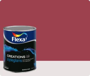 Flexa Creations - Lak Zijdeglans - 3028 - Raspberry Swirl - 750 ml