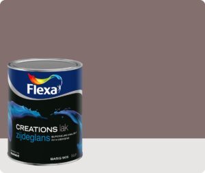Flexa Creations - Lak Zijdeglans - 3034 - Chocolate Milk - 750 ml