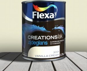 Flexa Creations Lak Zijdeglans Vanilla Cream 3001 0,75 Ltr