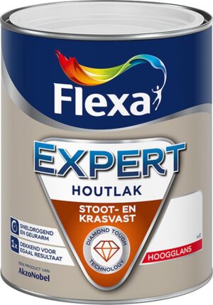 Flexa Expert Lak Hoogglans - Mosgroen - 0,75 liter