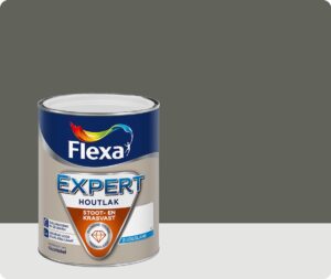 Flexa Expert Lak Zijdeglans - Olijfgroen - 0,75 liter