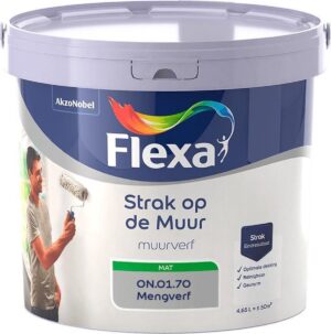 Flexa - Strak op de muur - Muurverf - Mengcollectie - ON.01.70 - 5 Liter
