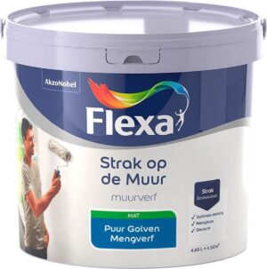 Flexa - Strak op de muur - Muurverf - Mengcollectie - Puur Golven - 5 Liter