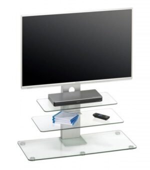 Glazen Tv-meubel Ajax - Helder Glas