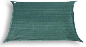 Hanse® rechthoekig waterdoorlatend schaduwdoek - 2 x 3 m - Groen