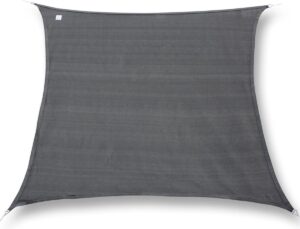 Hanse® vierkant waterdicht schaduwdoek -zonnedoek - 3x3m - grijs