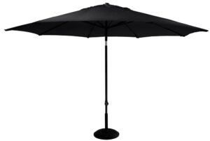 Hartman Solar Line parasol Ø300 cm - zwart