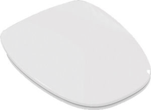 Ideal standard Dea toiletzitting dun met deksel en softclose, wit