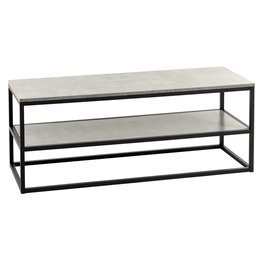 JYSK TV-meubel DOKKEDAL beton/zwart