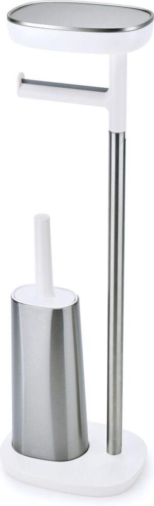 Joseph Joseph EasyStore Butler Plus Toiletrolhouder - incl Toiletborstel - 76x17.5x23.5 cm