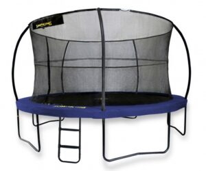 Jumpking trampoline met net en ladder JumpPod Deluxe 366 cm blauw (2016)