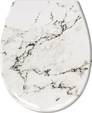 Kleine Wolke Marble toiletzitting 37x45 cm, antraciet