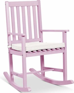 Lanterfant® Schommelstoel Noor - Met zitkussen - Voor binnen en buiten - Powder Pink