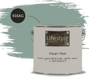 Lifestyle Pearl Mat | Extra reinigbare muurverf | 516AG | 2.5 liter