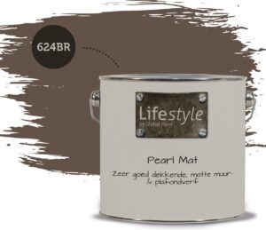 Lifestyle Pearl Mat | Extra reinigbare muurverf | 624BR | 2.5 liter