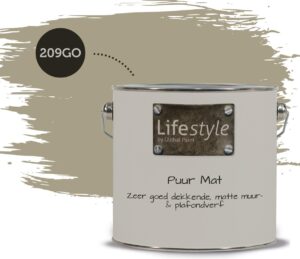 Lifestyle Puur Mat | Muurverf | 209GO | 2.5 liter