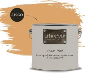 Lifestyle Puur Mat | Muurverf | 219GO | 2.5 liter