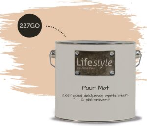 Lifestyle Puur Mat | Muurverf | 227GO | 2.5 liter