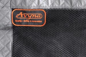 Los Veiligheidsnet tbv Avyna trampoline 380 x 255 - Grijs