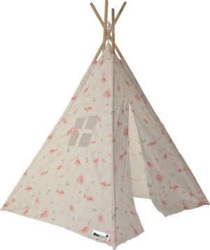 MaxxHome Kinder-tipi tipi wigwam - polyester - speeltent - Roos