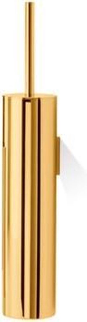 Mikado toiletborstel wandbevestigd goud