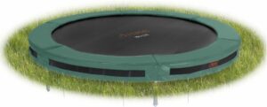 PRO-LINE InGround trampoline 3,65 (12 ft) Groen- Gratis Afdekhoes