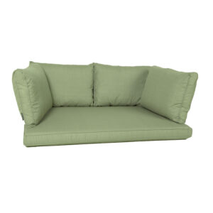 Palletkussen zit/arm/rug carré (120X80cm) Basic green