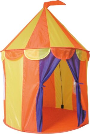 Paradiso Toys Speeltent Circus 95 X 125 Cm Geel/oranje