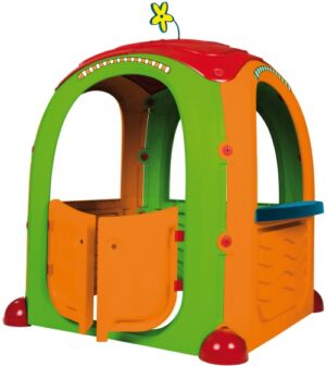 Paradiso Toys speelhuis Cocoon 94 x 125 cm groen/oranje/rood