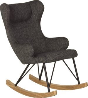 Quax Schommelstoel - Rocking Kids Chair De Luxe - Black