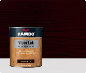 Rambo Vloer Lak Acryl Transparant 0,75 liter - Warmwengé