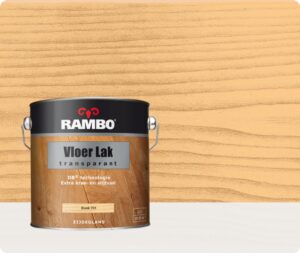 Rambo Vloer Lak Acryl Transparant 2,5 liter - Blank