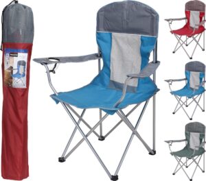 Redcliffs - Vouwstoel camping met draagtas - Grijs - Tuinstoel