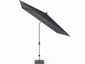 Riva parasol 250x250 cm zwart met kniksysteem