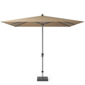 Riva parasol 275x275 cm taupe met kniksysteem