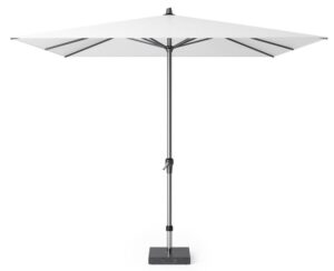 Riva parasol 275x275 cm wit met kniksysteem