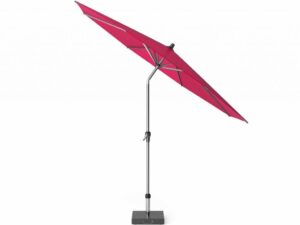 Riva parasol 300 cm rond fuchsia met kniksysteem
