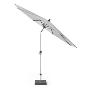 Riva parasol 300 cm rond lichtgrijs met kniksysteem