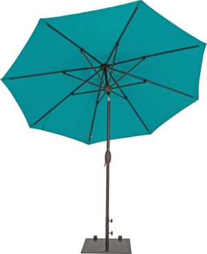 SORARA Faro Parasol - Turquoise - Ø330cm - Kantelbaar