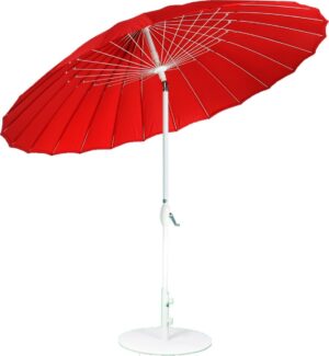 SORARA Shanghai Parasol - Rood - Ø 260 cm - Kantelbaar
