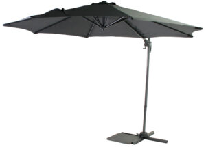 SenS-Line Honolulu parasol Ø300xH250 cm incl. Kruispoot - antraciet