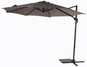 SenS-Line Honolulu parasol Ø300xH250 cm incl. Kruispoot - taupe