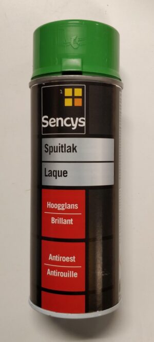 Sencys Spuitlak - Lak - Antiroest - Krasvast - Uitstekende Hechting - Universeel - Geel Groen - RAL 6018