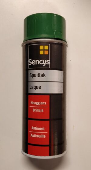 Sencys Spuitlak - Lak - Antiroest - Krasvast - Uitstekende Hechting - Universeel - Groen - RAL 6002