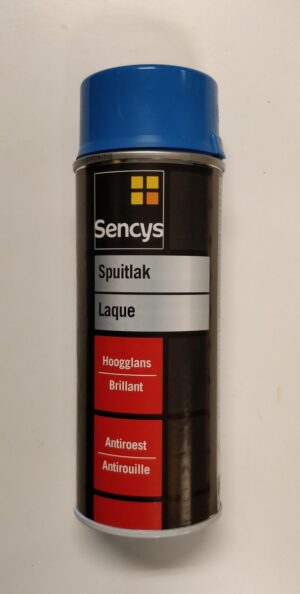 Sencys Spuitlak - Lak - Antiroest - Krasvast - Uitstekende Hechting - Universeel - Hemels Blauw - RAL 5015