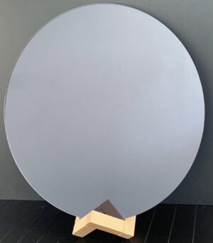 Spiegel gekleurd rond - Antraciet Ø40 centimeter